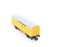 Liliput N L265044 gedeckter Güterwagen H.F. Wiebe Bauzug 092 3 592-0 DB / NEM