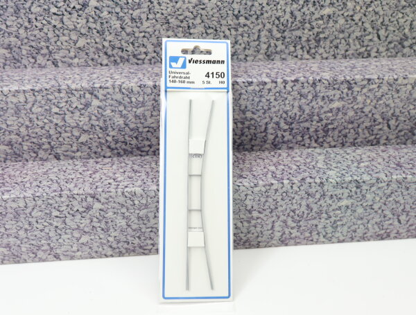 Viessmann H0 4150  Universal-Fahrdraht 140 – 160 mm, 5 Stück OVP