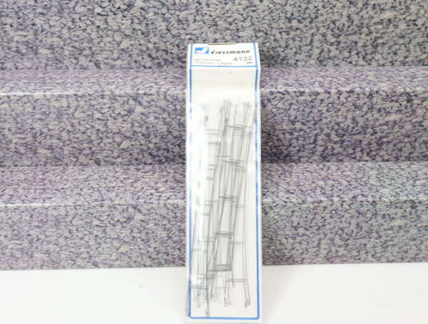 Viessmann H0 4132 Oberleitungen Fahrdraht 172,5 mm, 12 Stück OVP