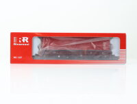 Rivarossi H0 HR6306 Güterwagen 2-achs. Flachwagen mit 40`Container "DSR" DR /NEM