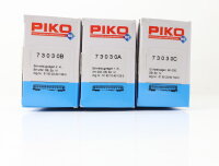 Piko H0 73030 Expert Personenwagen-Set 3-tlg. Interzonenzug-Set DR / Licht NEM