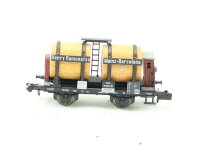 Minitrix N 13460 Güterwagen Weinfasswagen...