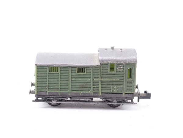 Minitrix N Güterwagen Güterzugbegleitwagen Packwagen 120520 DB