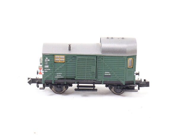 Fleischmann Spur N 8300 Personenwagen Güterzugbegleitwagen 124 206 DB