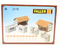 Faller N 2178 Gebäude Bausatz Wartehäuschen Streckenhaus OVP