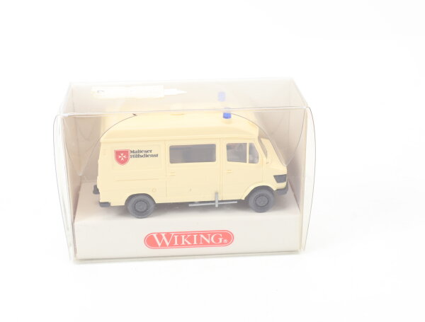 Wiking H0 278 01 20 Modellauto Rettungswagen MB "Malteser Hilfsdienst" 1:87 OVP