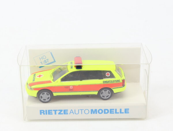 Rietze H0 50794 PKW Audi A4 Rotes Kreuz "Einsatzleitung" 1:87 OVP
