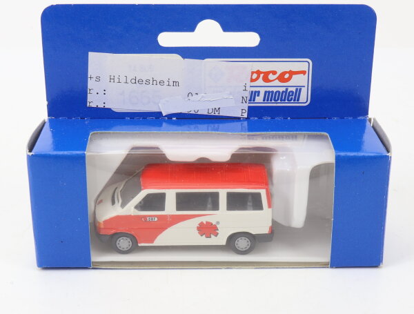 Roco H0 1665 Modellauto PKWVW T4 DRF "Luftrettung" 1:87 OVP
