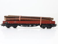 Märklin H0 4514 offener Güterwagen Niederbordwagen 496 391 DB braun 1:87