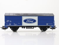 Märklin H0 48159 gedeckter Güterwagen aus Bausatz "Ford" 022 0 595-2 blau DB