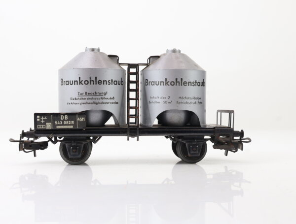 Märklin H0 4511 Güterwagen Braunkohlenstaubwagen 543 082 silber DB