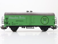 Märklin H0 4934 Güterwagen Bierwagen "Staufen Bräu" 082 0 784-5 DB grün