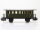 Märklin H0 4040 Personenwagen Donnerbüchse 2. Klasse 4051Stg grün / Blech