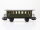 Märklin H0 4040 Personenwagen Donnerbüchse 2. Klasse 4051Stg grün / Blech