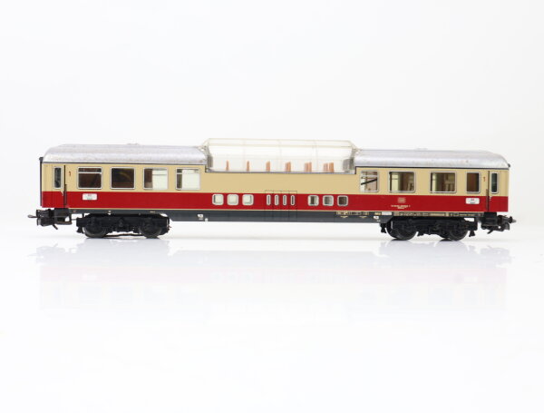 Märklin H0 4090 Personenwagen Aussichtswagen TEE 1. Kl. 80 005-3 DB /Licht Blech