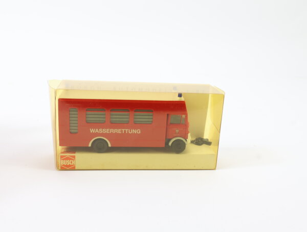 Busch H0 40768 Modellauto Feuerwehr Wasserrettung MB LP 809 1:87