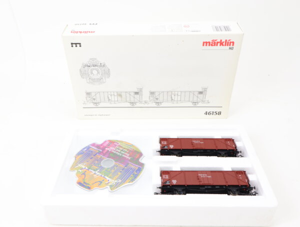 Märklin H0 46158 Güterwagenset 2-tlg. "Orgeltransport" mit CD / NEM