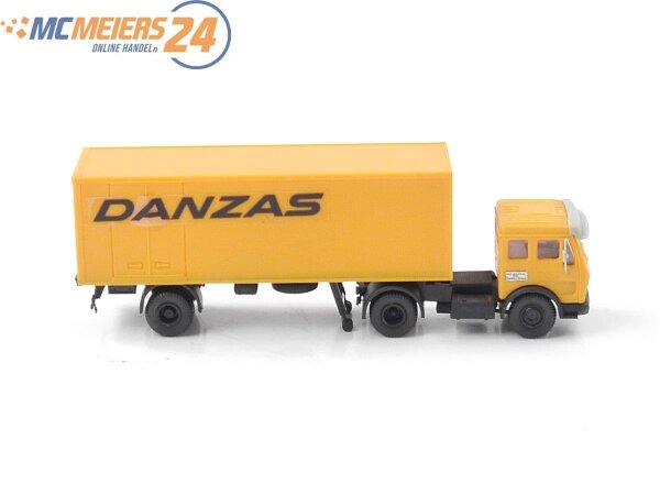 Kibri H0 10222 Modellauto LKW Sattelzug MB "Danzas" 1:87 E77