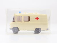 Wiking H0 Modellauto Rettungswagen MB L 406...