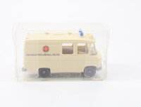 Wiking H0 Modellauto Rettungswagen MB L 406...