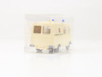 Wiking H0 Modellauto Rettungswagen MB L 406 "Johanniter" creme 1:87