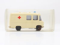 Wiking H0 1040/3D Modellauto MB L 406 Rotkreuz creme olivgrau 1:87