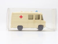 Wiking H0 1040/3E Modellauto MB L 406 Rotkreuz creme weiß 1:87