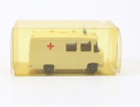 Wiking H0 1040/1A Modellauto MB L 406 Rotkreuz creme hellelfenbein 1:87