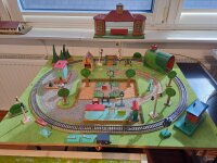 Märklin Issmayer u.a. H0 0 Tischeisenbahn m. M-Gleis...