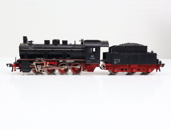 Fleischmann H0 4145 Dampflok Schlepptenderlok BR 55 2781 DB / defekt