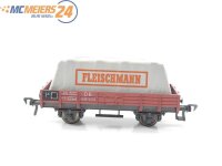 Fleischmann H0 5200 Güterwagen Niederbordwagen mit Plane 464 915 X05 DB E595