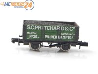 Grafar Graham Farish N 2112 Güterwagen Hochbordwagen "S.C. Pritchard & Co" E568b