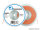 Viessmann 68693 Kabel Litze auf Abrollspule 0,14 mm², orange, 25 m