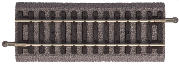 Piko H0 55404 Gleis Gerade mit Bettung G107 mm (1 Stück)