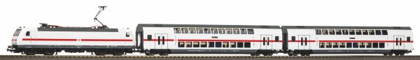 Piko H0 57134 Starter-Set Elektro E-Lok BR 146 IC-Doppelstockwagen & A-Gleis