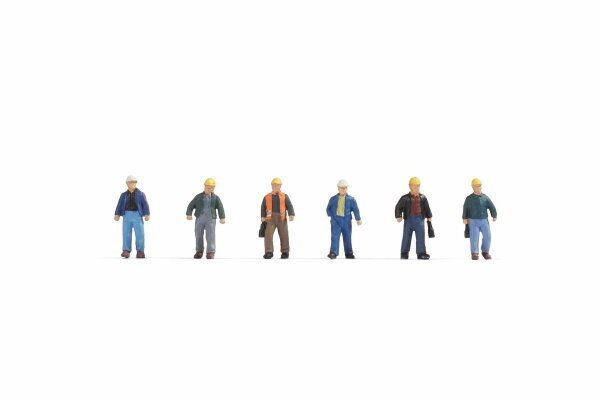 Noch H0 15057 Figuren-Set Bauarbeiter 1:87