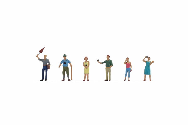 Noch H0 15472 Figuren-Set Reisegruppe 1:87