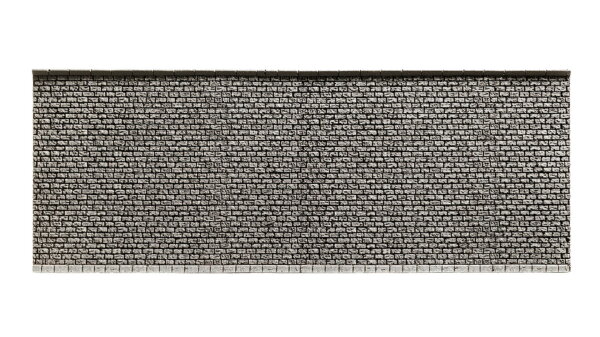 Noch Spur N 34855 Mauer "extra lang" grau aus Hartschaum 39,6 x 7,4 cm
