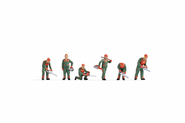 Noch Spur N 36061 Figuren-Set Waldarbeiter 1:160