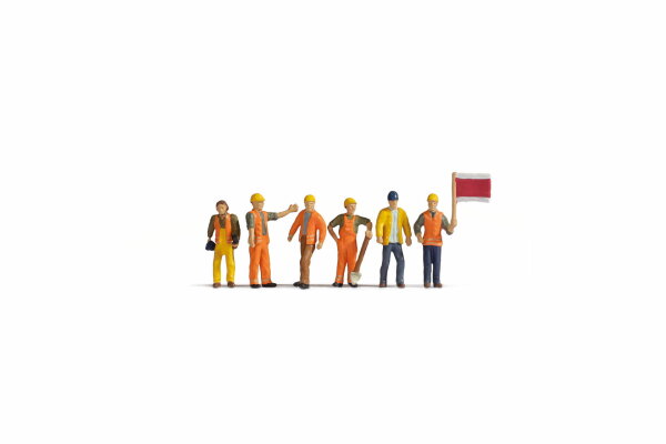 Noch Spur N 36277 Figuren-Set Gleisarbeiter 1:160