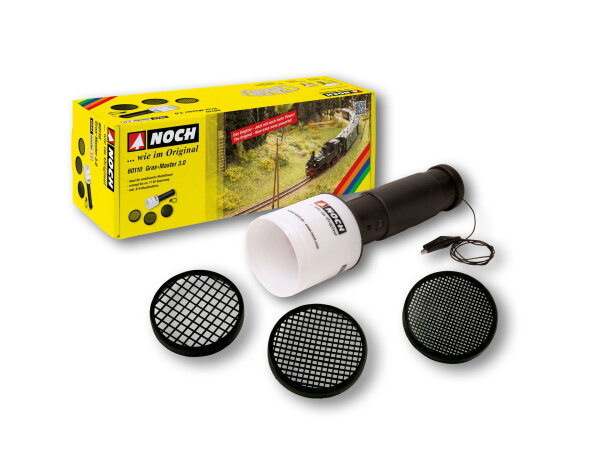 Noch 60111 Gras-Master 3.0 Begrasungsgerät mit 3 Sieben Profi-Gerät