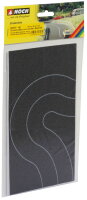 Noch H0 60707 Landstraße Universalkurve Asphalt (2 Stück) 6,6 cm breit 1:87
