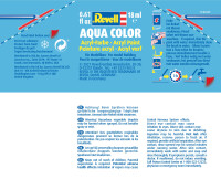 Revell 36106 Teerschwarz, matt Aqua Color 18 ml