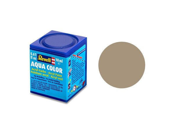 Revell 36189 Farbe Beige, matt Aqua Color 18 ml