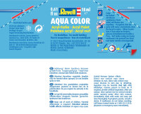 Revell 36378 Farbe Dunkelgrau, seidenmatt Aqua Color 18 ml