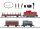 Märklin H0 29469 Digital-Startpackung Moderner Rangierbetrieb 1:87