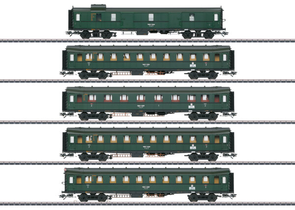 Märklin H0 42265 Schnellzugwagen-Set „Hechtwagen“ 1:87