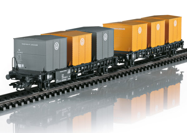 Märklin H0 46661 Behälter-Transportwagen Laabs 1:87