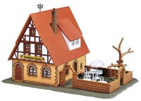 Faller H0 130314 Gebäude-Bausatz Gasthaus Zur Krone Fachwerkhaus 1:87
