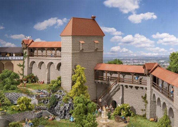 Faller H0 130691 Altstadtmauer-Set Schildmauer